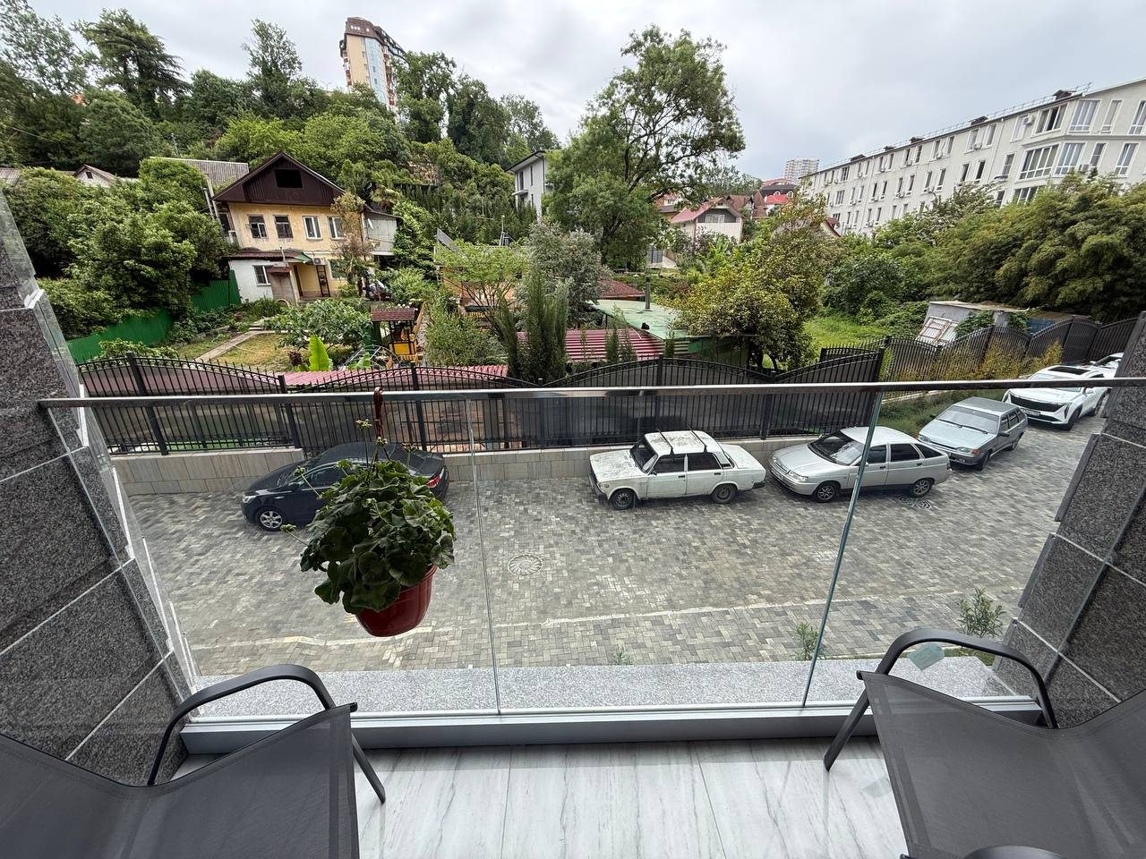 Апартаменты (Студия с балконом 2-17-21Ак1), Апартаменты МореСолнцеАпарт в ЖК Море