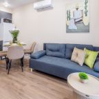 Апартаменты (Апартаменты с балконом 3-46-21Ак1), Апартаменты МореСолнцеАпарт в ЖК Море