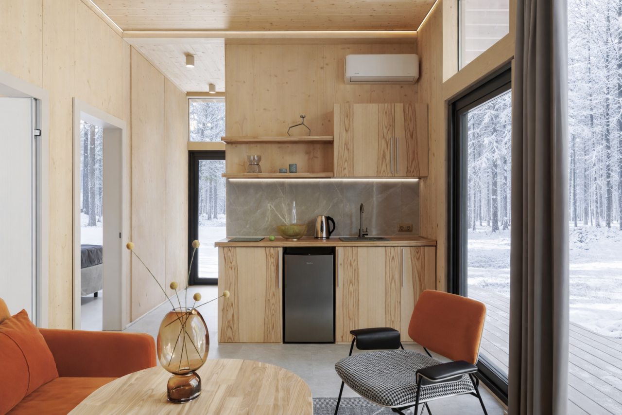 Коттедж (Пати Дом), Отель Озеро Белых Лилий