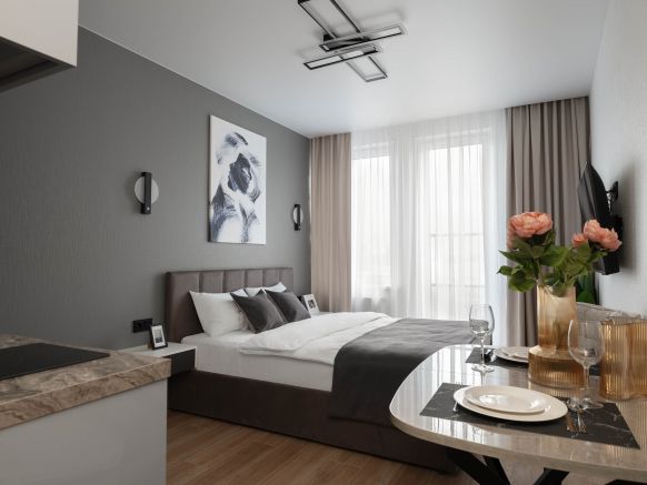 Апартаменты Knokey Новоостаповская, Москва