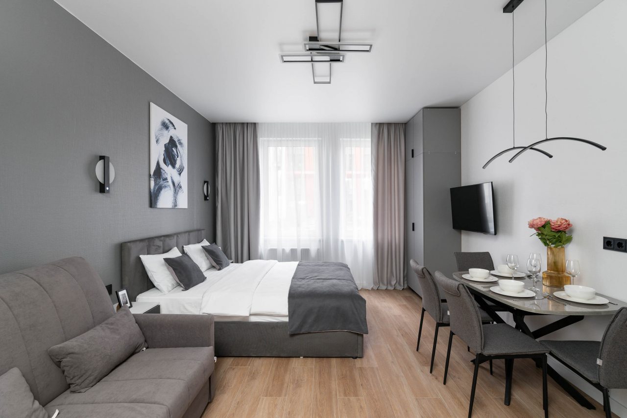 Четырехместный (Волгоградский), Апартаменты Knokey Новоостаповская