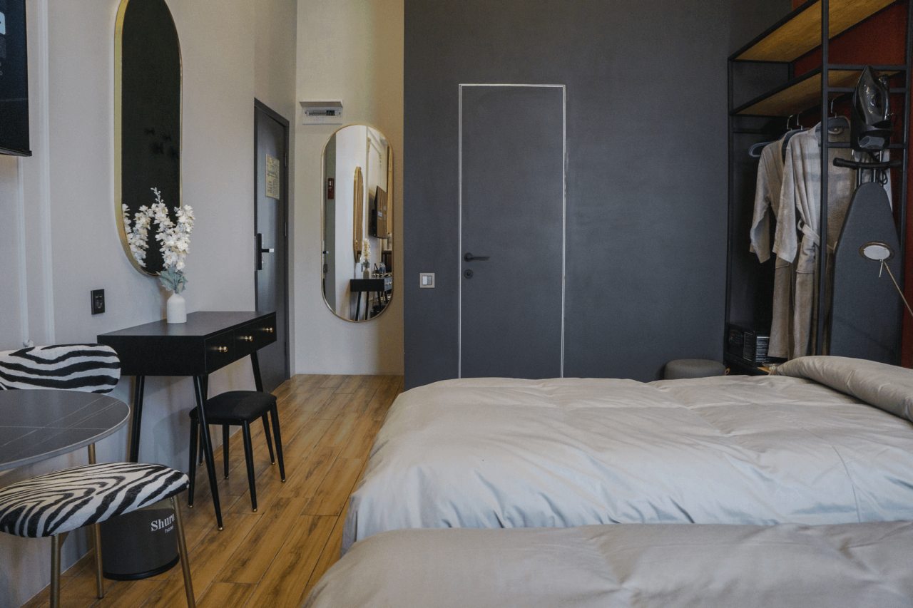 Двухместный (КОМФОРТ с 2 кроватями), Отель Шурале