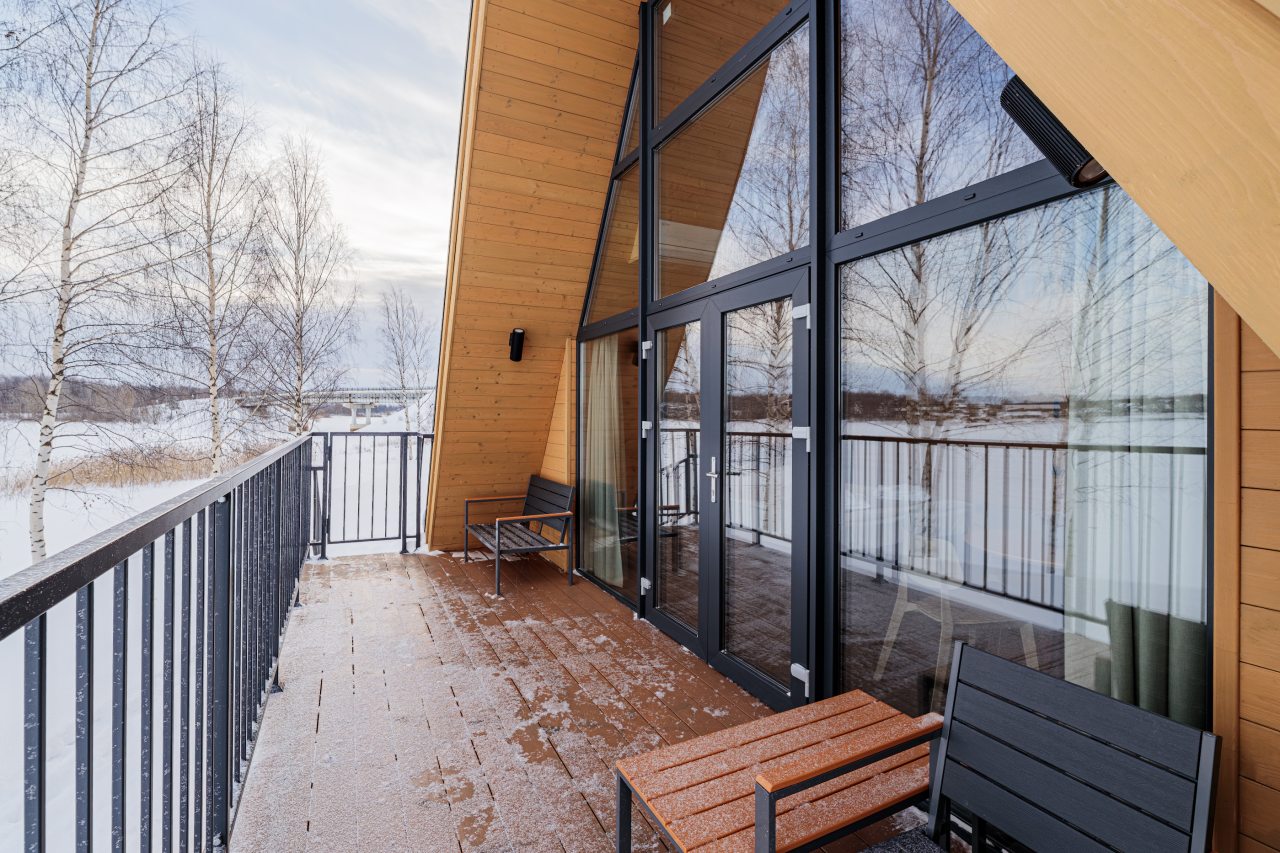 Дом (А-фрейм), Загородный отель Breytovo Village