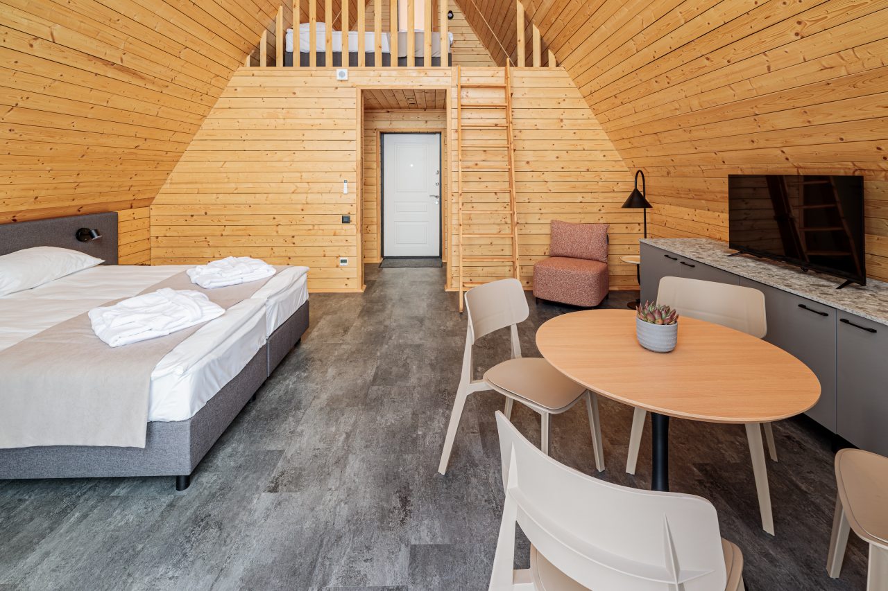 Дом (А-фрейм), Загородный отель Breytovo Village