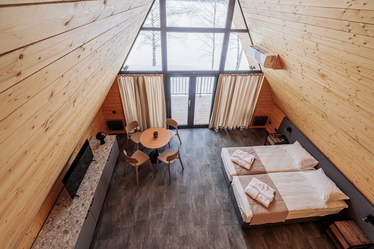 Дом (А-фрейм), Загородный отель Breytovo Village