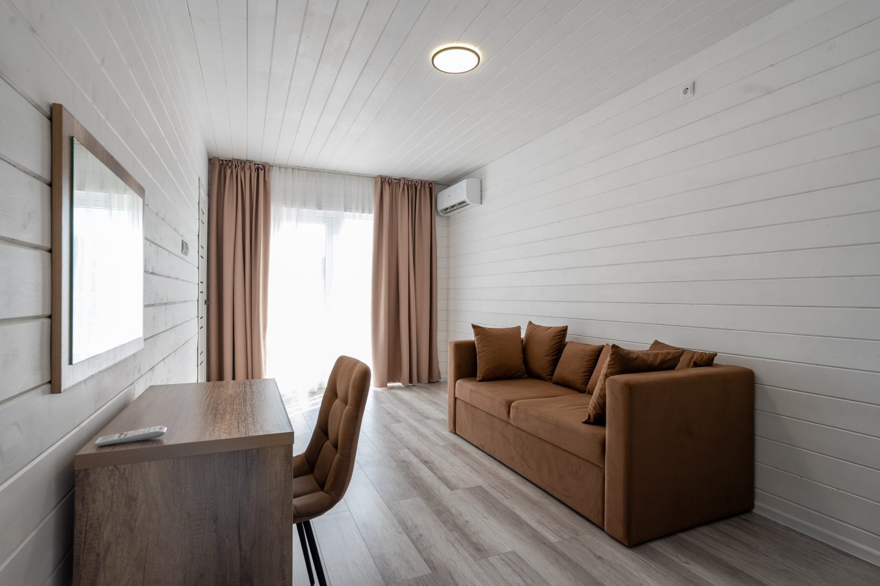 Четырехместный (Двухкомнатный номер с выходом на бассейн), База отдыха Green Village