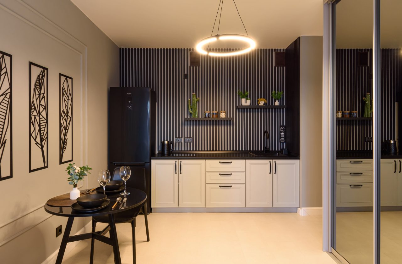 Возможность самостоятельного приготовления пищи, Апартаменты KrasLoft на Караульной 43/4