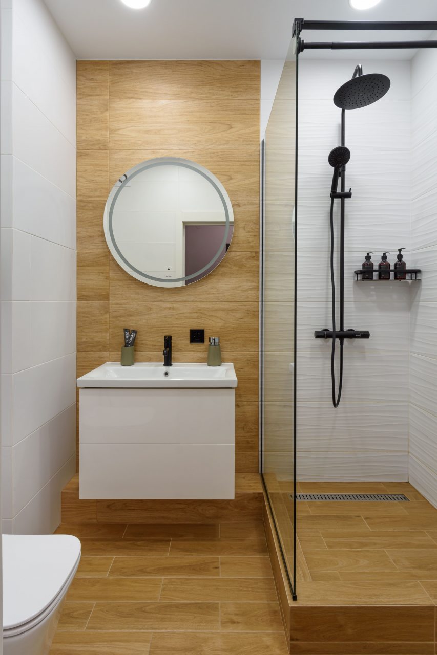 Апартаменты (KrasLoft в ЖК Бульвар Цветов на 4 человек), Апартаменты KrasLoft на Караульной 43/4