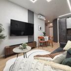 Шестиместный (Квартира Happy People в МФК Тропарёво парк), Апартаменты Happy People в МФК Тропарёво парк