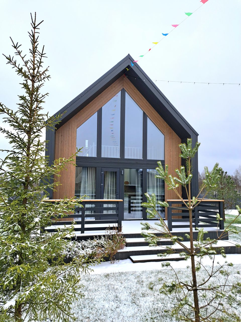 Дом (BBQ WOODPARK ВИЛЛА), Загородный отель Эмбиент парк