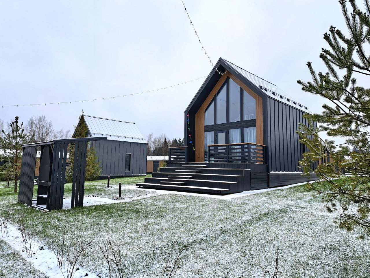 Дом (BBQ WOODPARK ВИЛЛА), Загородный отель Эмбиент парк