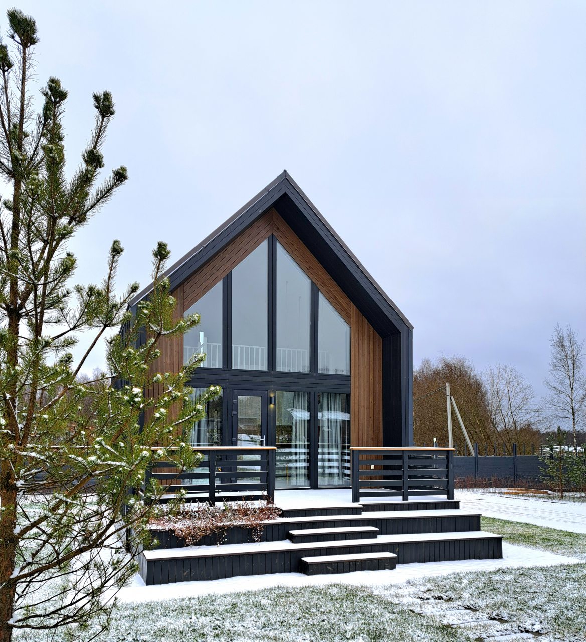 Дом (BBQ WOODPARK ВИЛЛА), Загородный отель Эмбиент парк