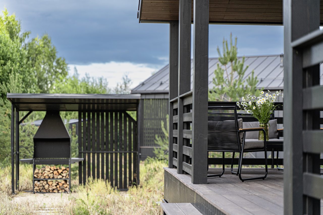 Дом (BBQ WOODPARK ВИЛЛА), Загородный отель Эмбиент парк