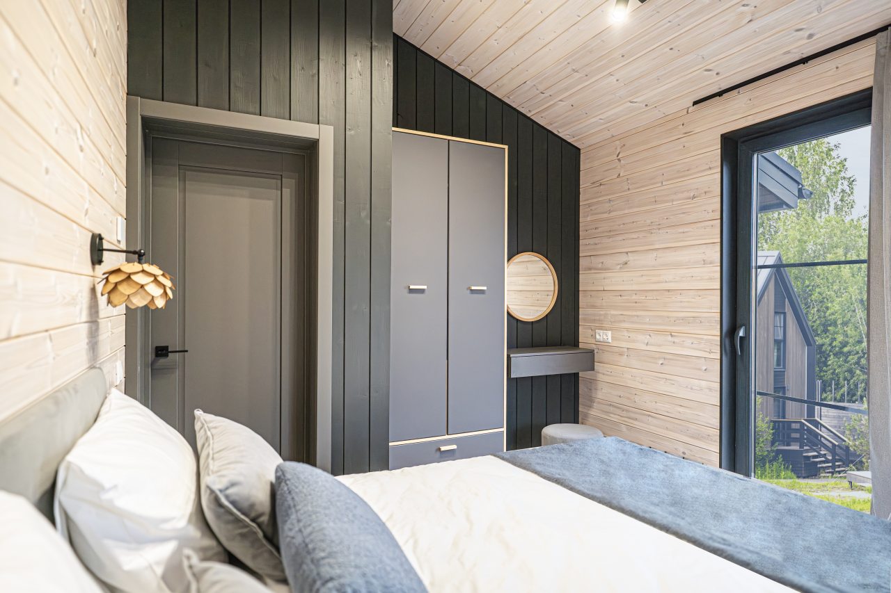 Дом (BBQ WOODPARK ВИЛЛА), Загородный отель Эмбиент парк