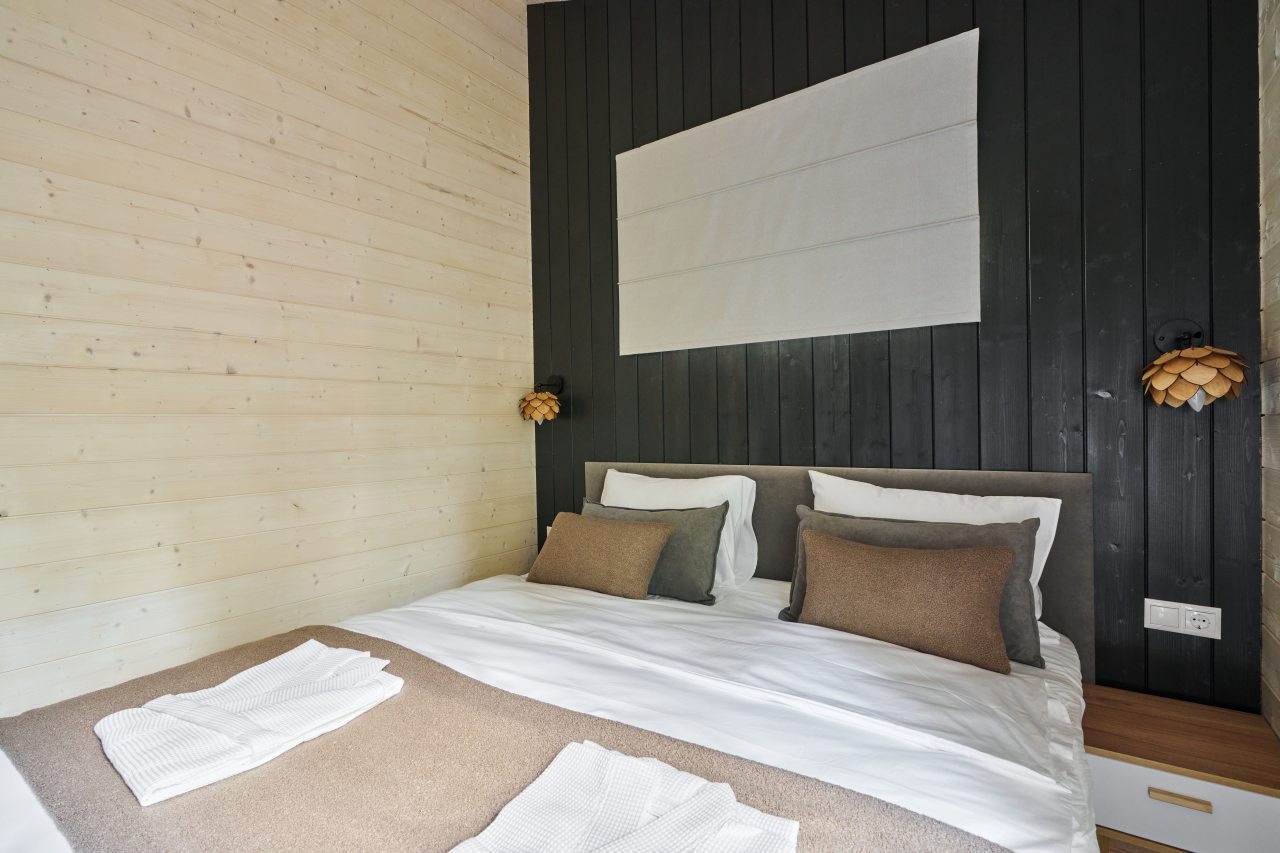 Дом (FOREST HYGGE ДОМ C BBQ ПАТИО), Загородный отель Эмбиент парк