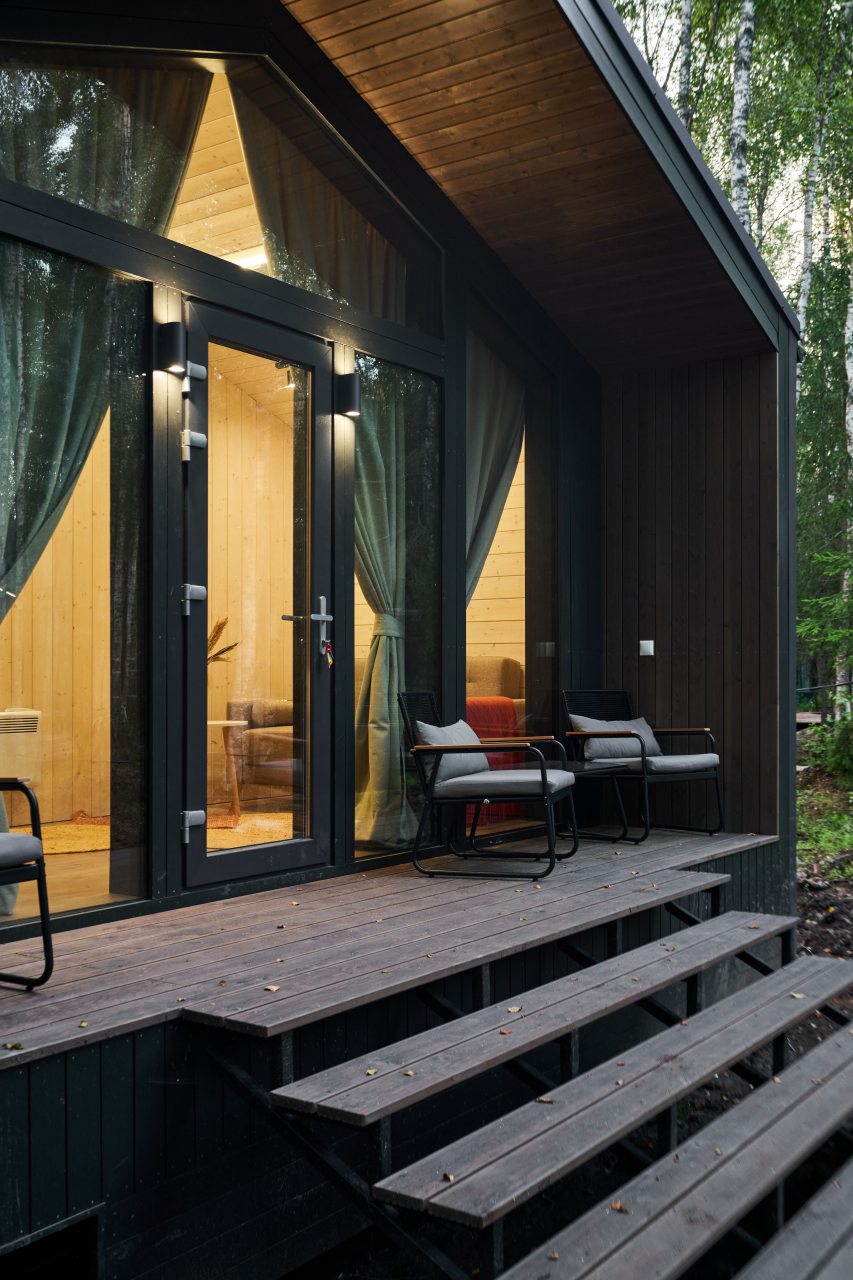 Дом (FOREST HYGGE ДОМ C BBQ ПАТИО), Загородный отель Эмбиент парк