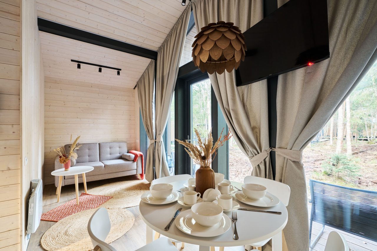 Дом (FOREST HYGGE ДОМ C BBQ ПАТИО), Загородный отель Эмбиент парк