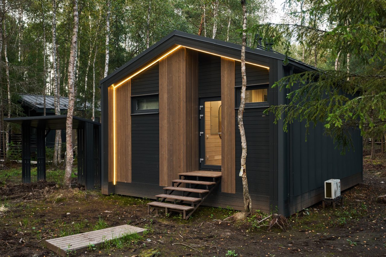Дом (FOREST HYGGE ДОМ C BBQ ПАТИО), Загородный отель Эмбиент парк