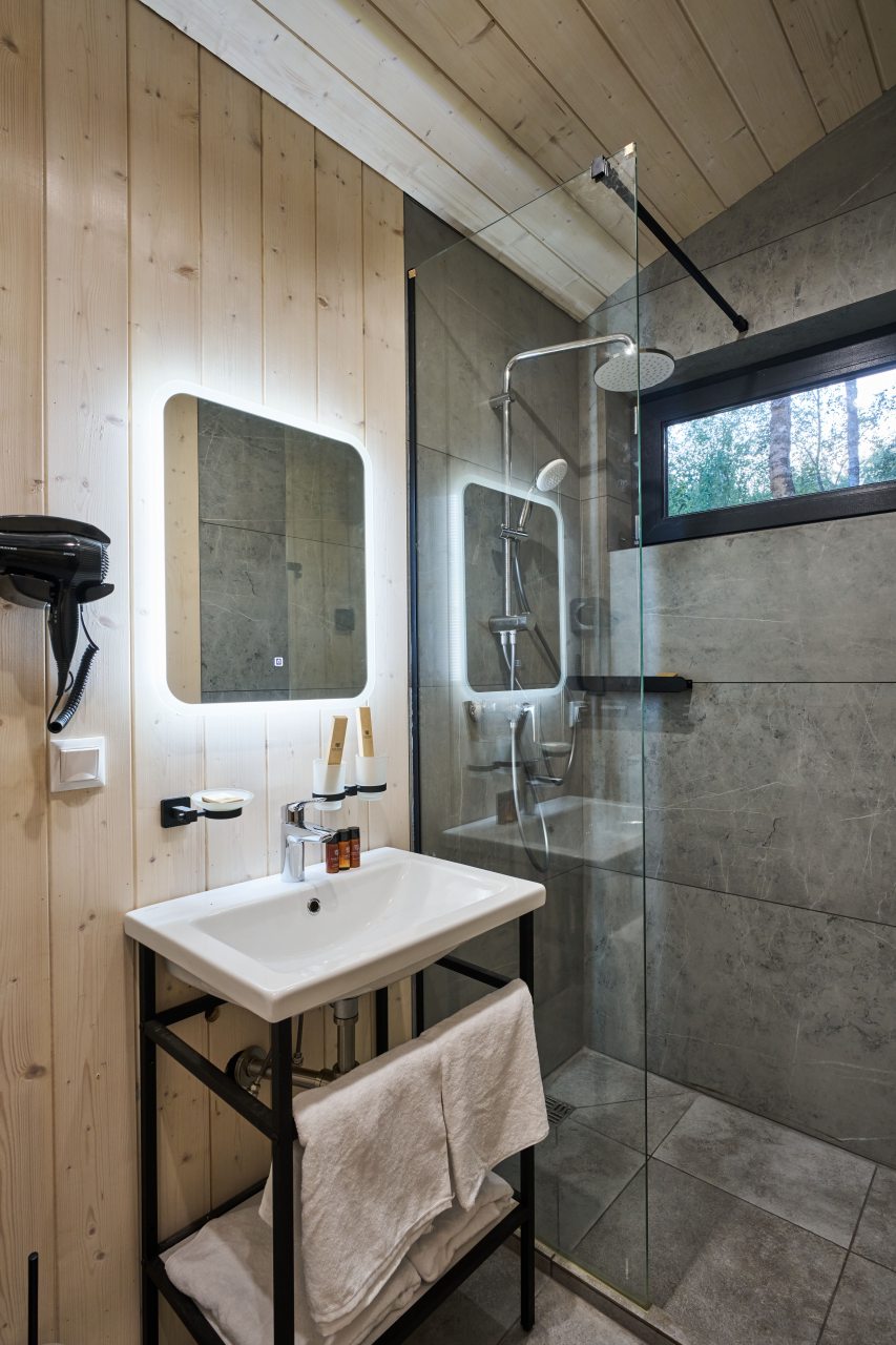 Дом (FOREST HYGGE ДОМ C BBQ ПАТИО), Загородный отель Эмбиент парк