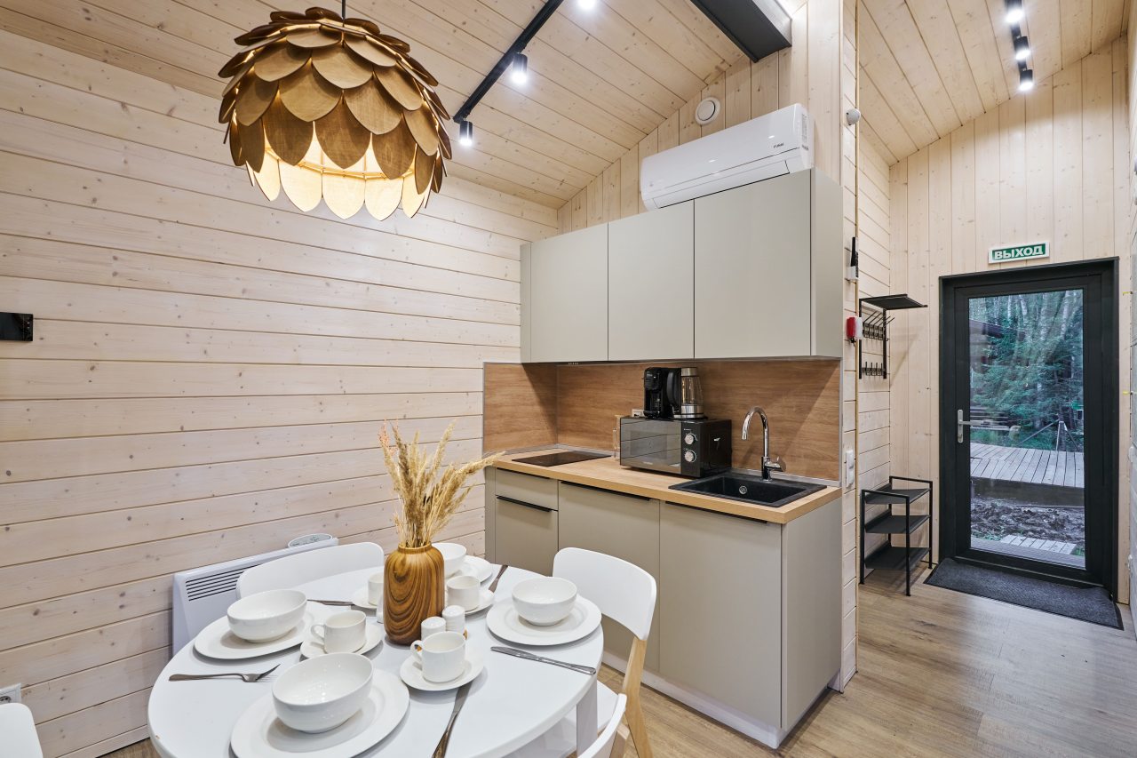 Дом (FOREST HYGGE ДОМ C BBQ ПАТИО), Загородный отель Эмбиент парк