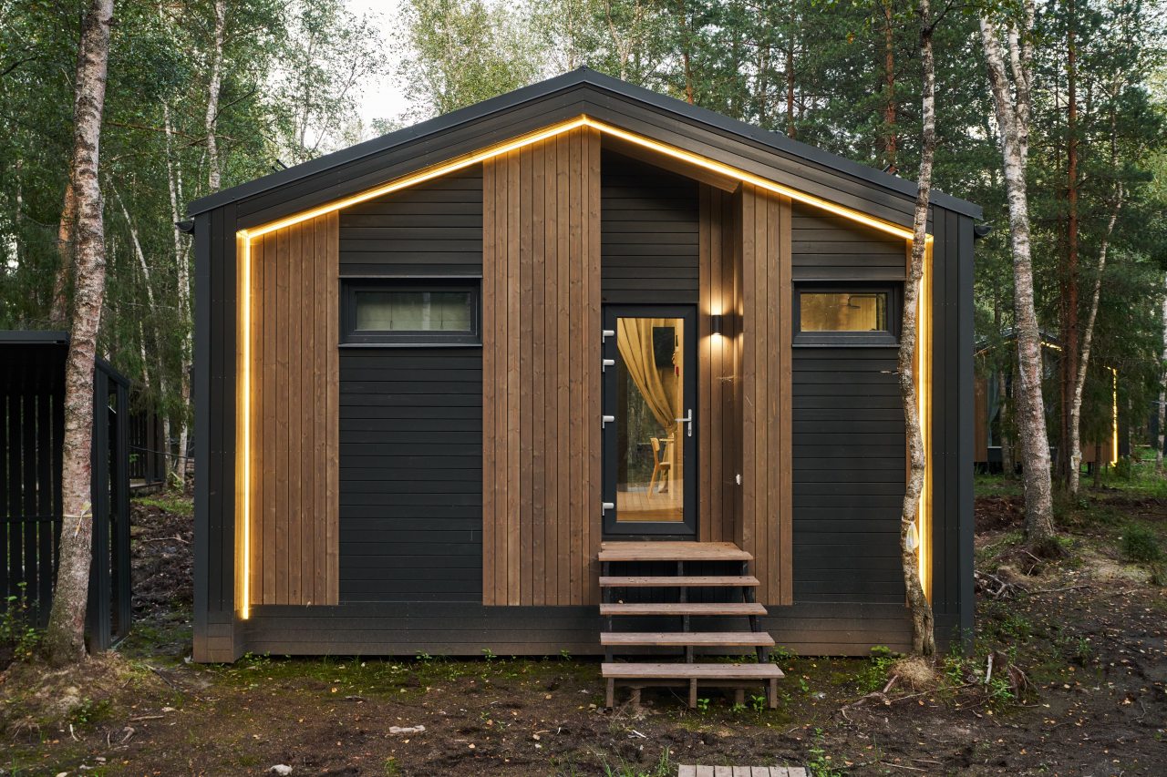 Дом (FOREST HYGGE ДОМ C BBQ ПАТИО), Загородный отель Эмбиент парк