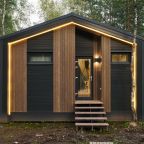 Дом (FOREST HYGGE ДОМ C BBQ ПАТИО), Загородный отель Эмбиент парк