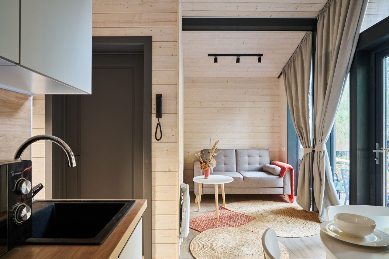 Дом (FOREST HYGGE ДОМ C BBQ ПАТИО), Загородный отель Эмбиент парк