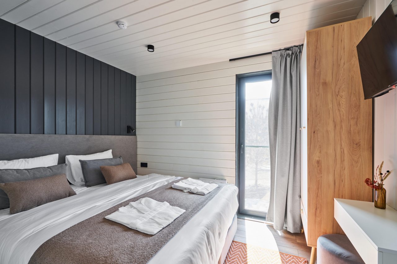 Дом (BBQ WOODPARK ВИЛЛА), Загородный отель Эмбиент парк