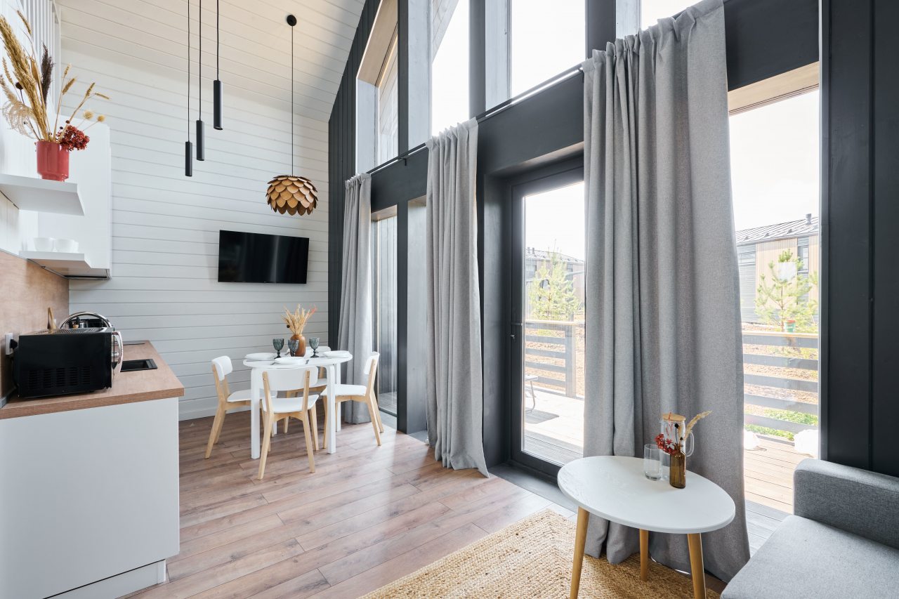 Дом (BBQ WOODPARK ВИЛЛА), Загородный отель Эмбиент парк