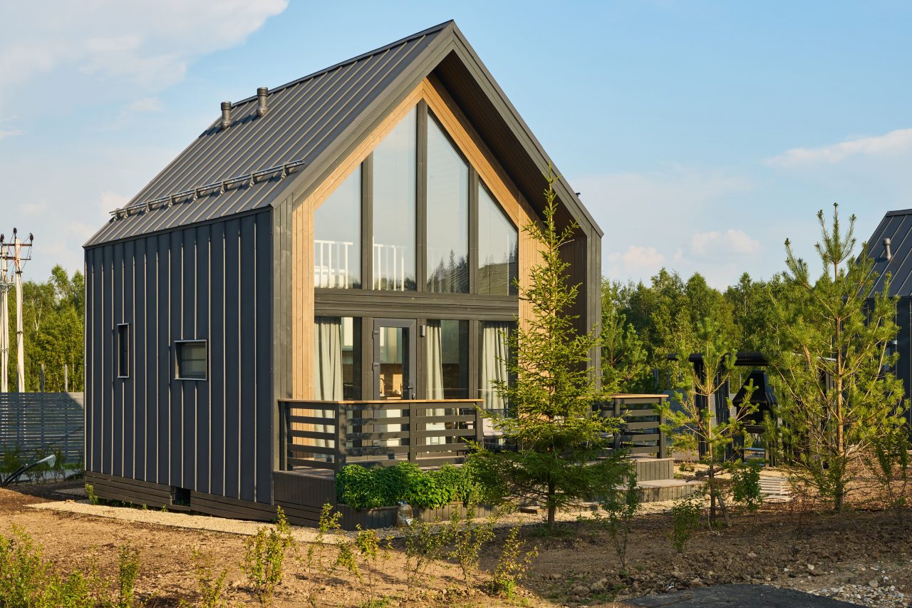 Дом (BBQ WOODPARK ВИЛЛА), Загородный отель Эмбиент парк