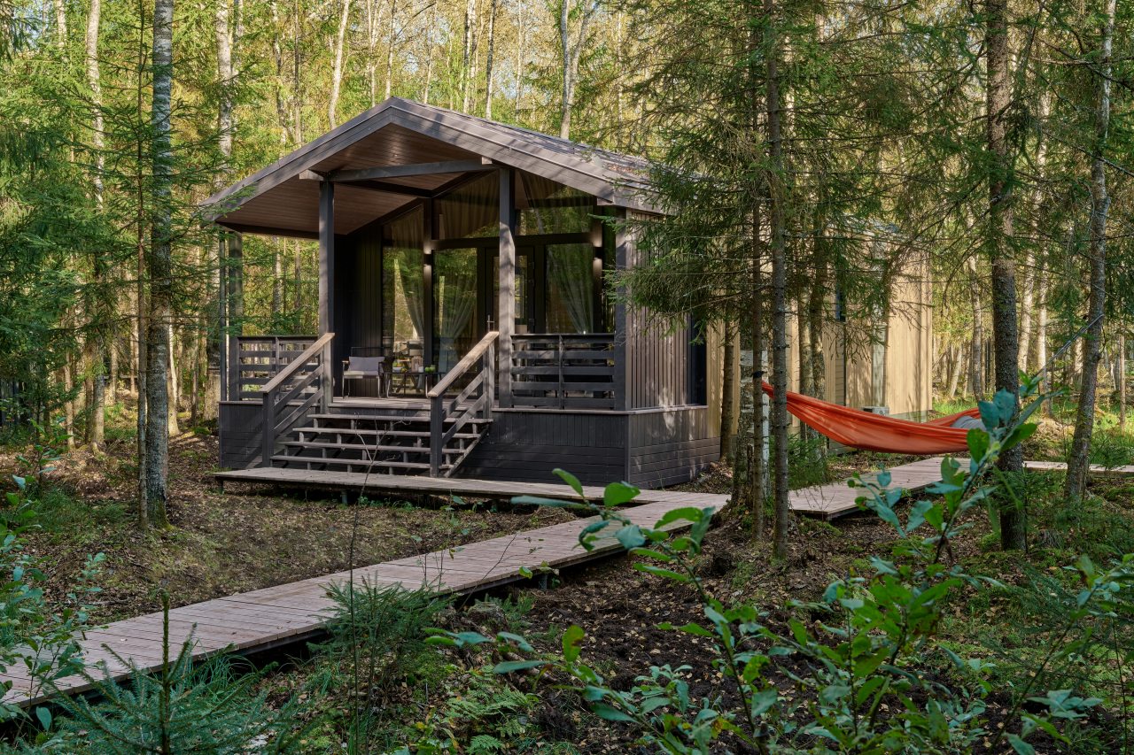 Дом (FOREST SCANDY ВИЛЛА С МАНГАЛЬНОЙ ЗОНОЙ), Загородный отель Эмбиент парк