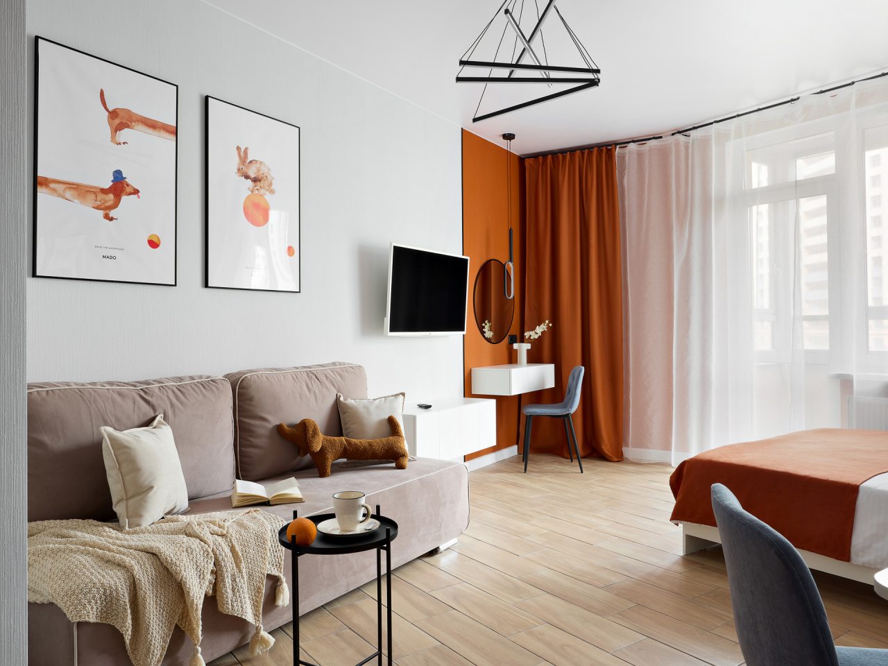 Квартира (RoomyRoom Рыжий Фрукт), Апартаменты RoomyRoom Рыжий Фрукт