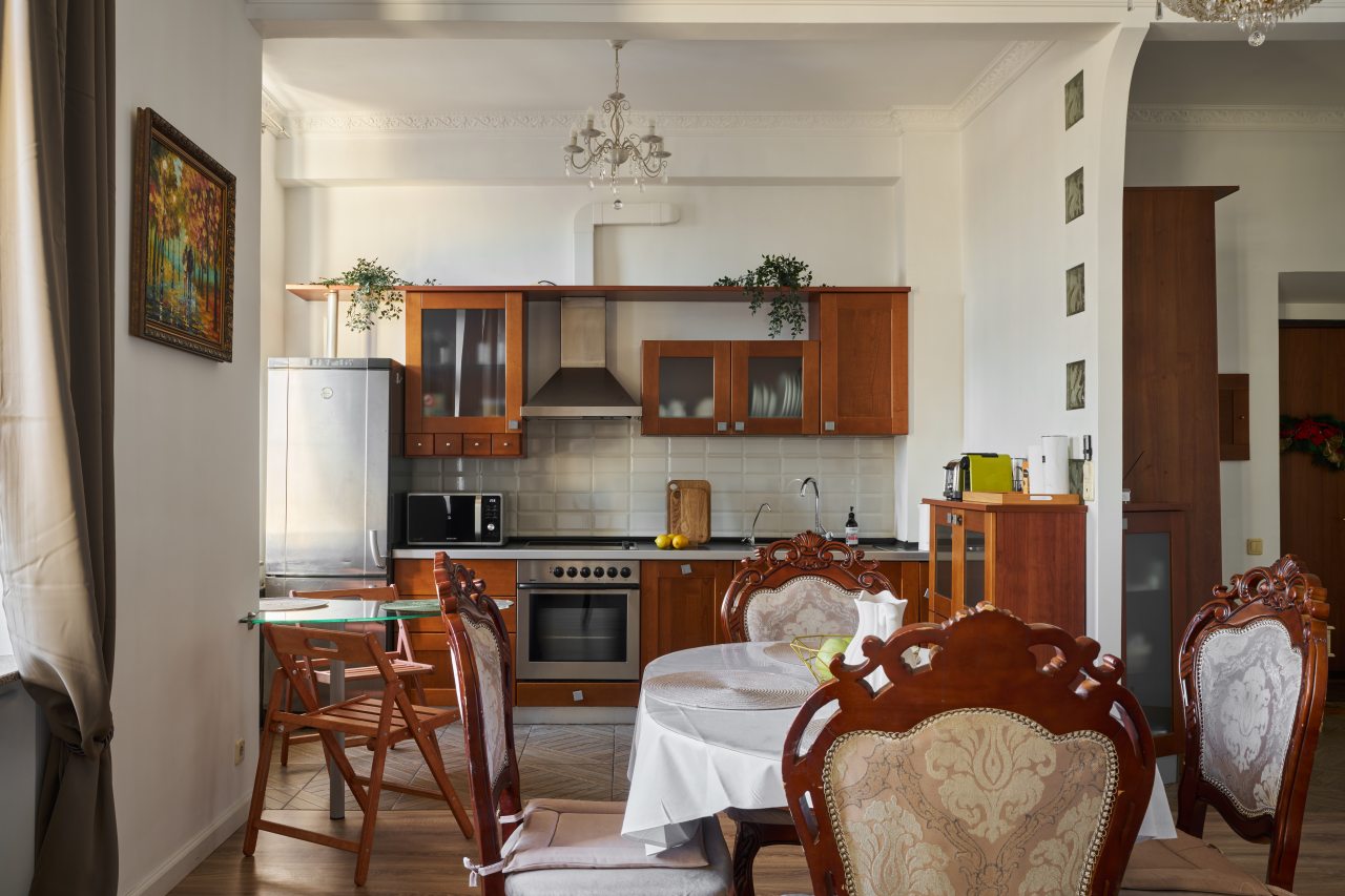 Возможность самостоятельного приготовления пищи, Апартаменты Тверская 8 120