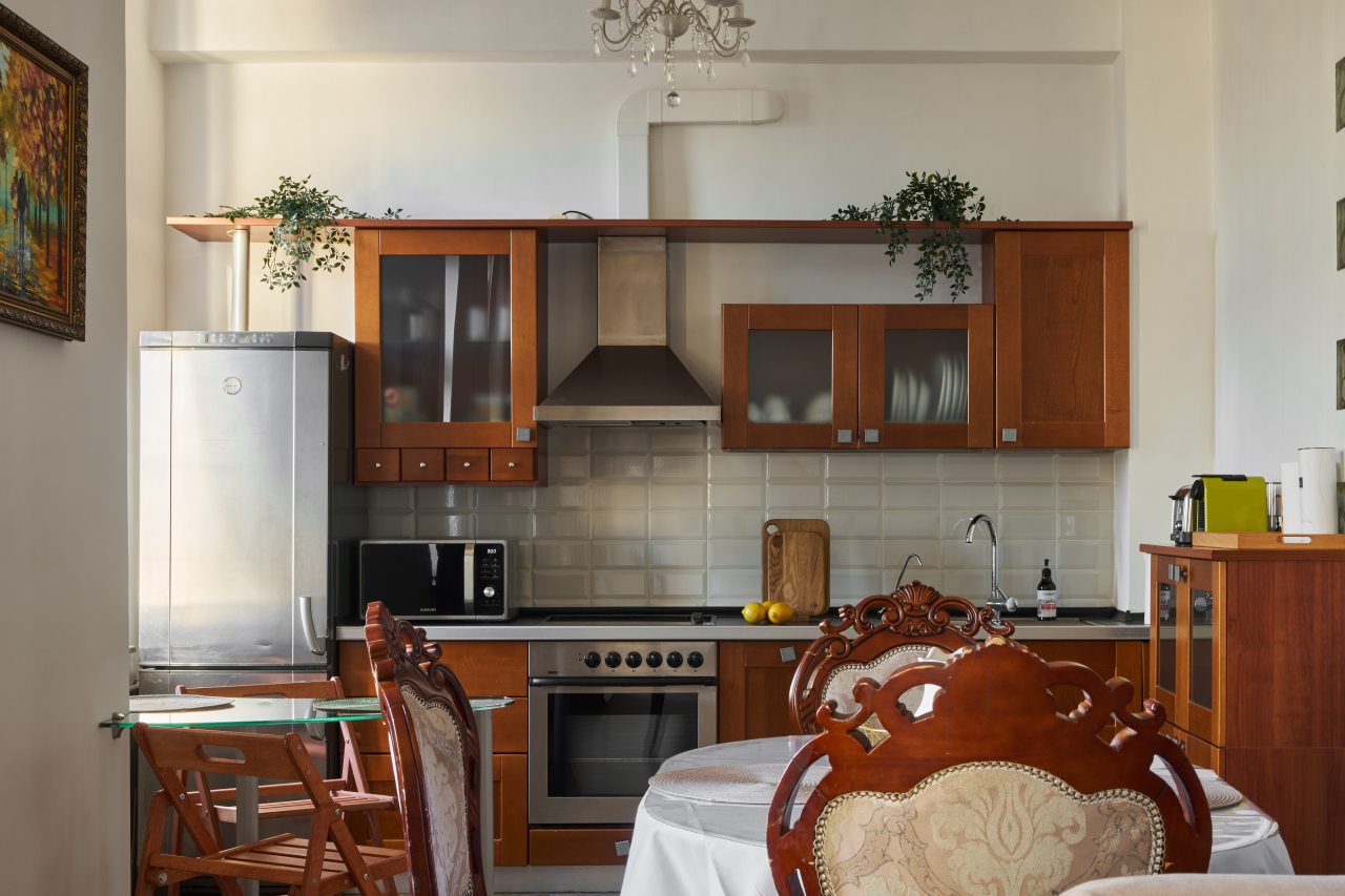 Возможность самостоятельного приготовления пищи, Апартаменты Тверская 8 120