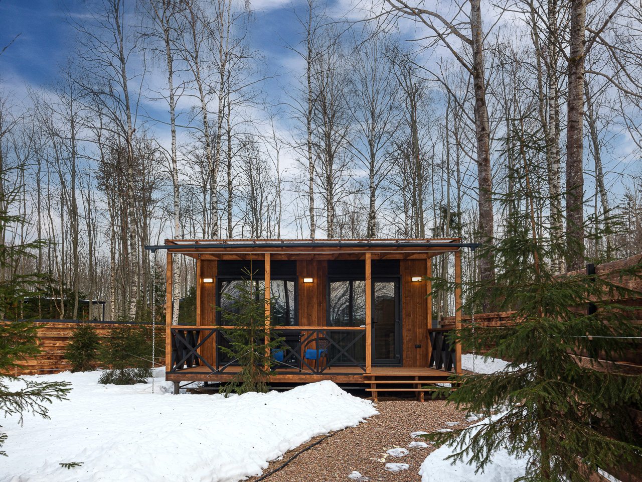 Коттедж (Коттедж в хвойном лесу №3), Дом отдыха Шишкин Плейс