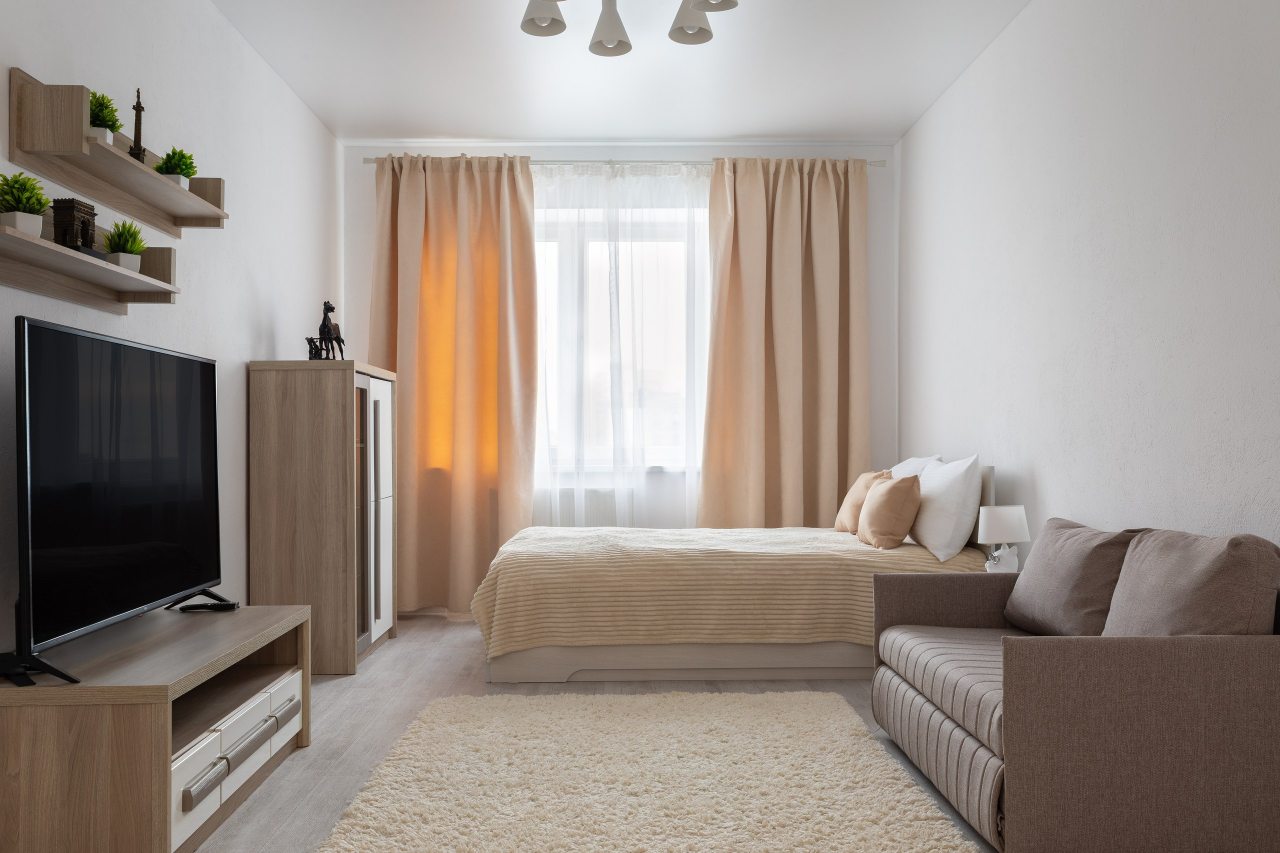 Апартаменты Стильные однокомнатные в новом ЖК, Калининград