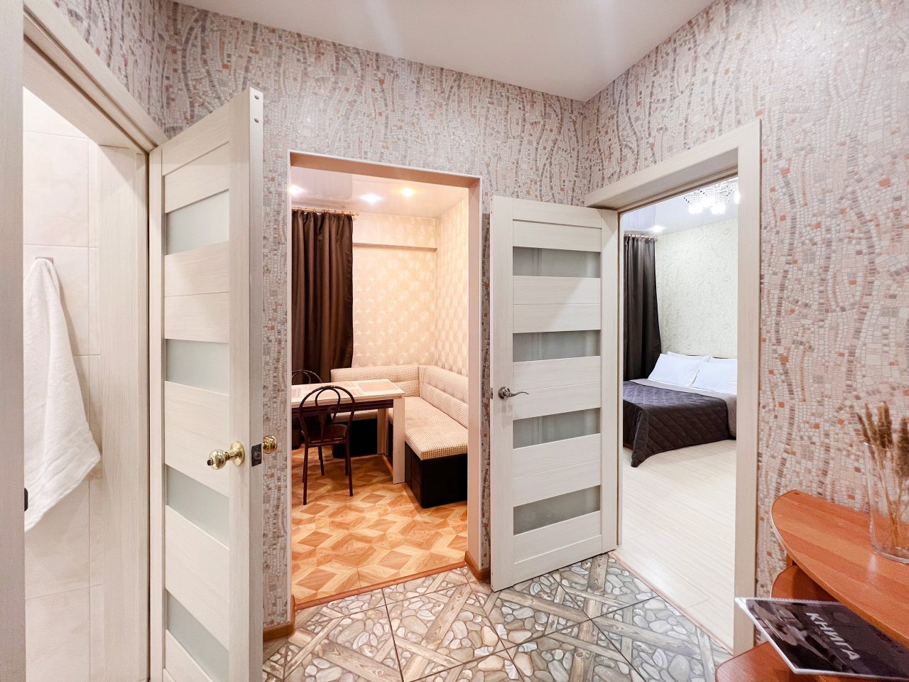 Хорошая планировка, Апартаменты На Строительном переулке 8