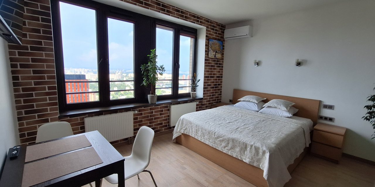 Общий вид квартиры-студии