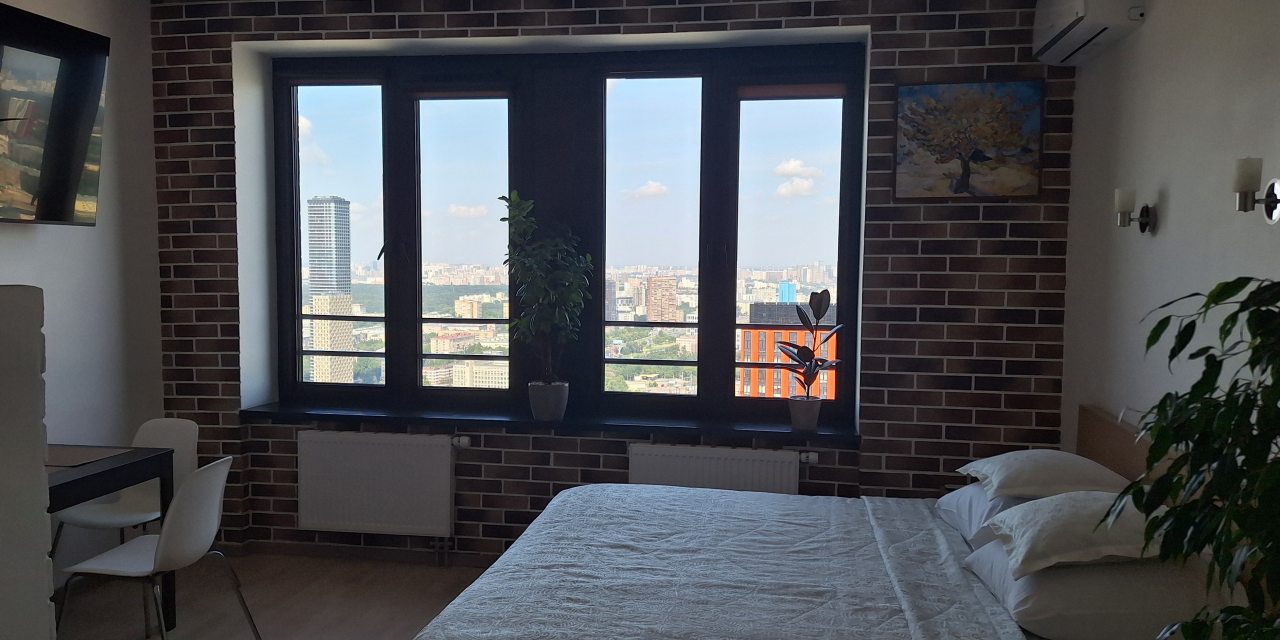 Общий вид квартиры-студии