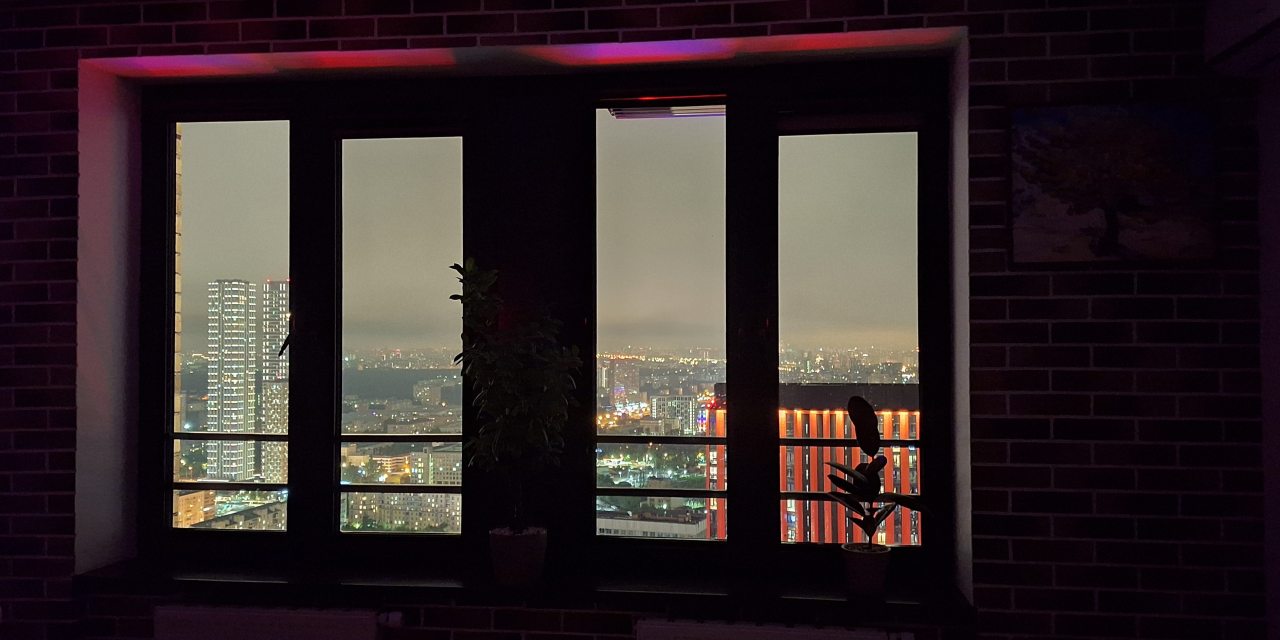 Вид из окна