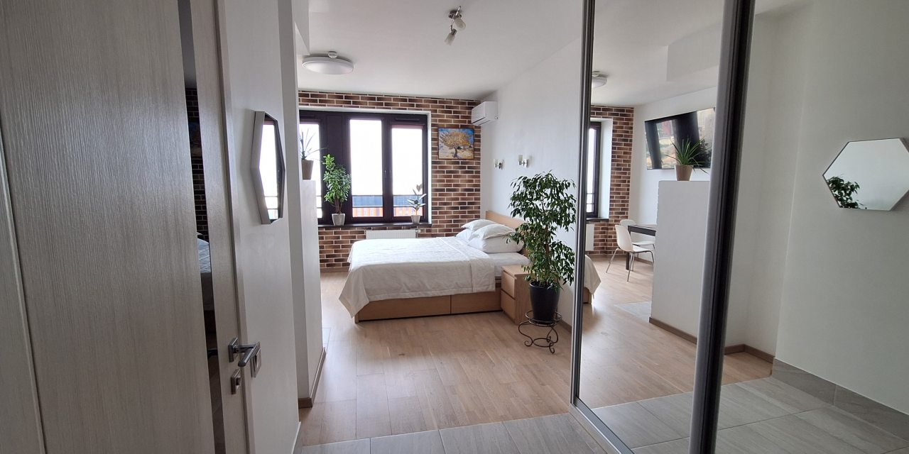 Общий вид квартиры-студии