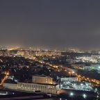 Вид на город и Останкинскую башню, Апартаменты Aparts 4319 в ЖК Савёловский сити