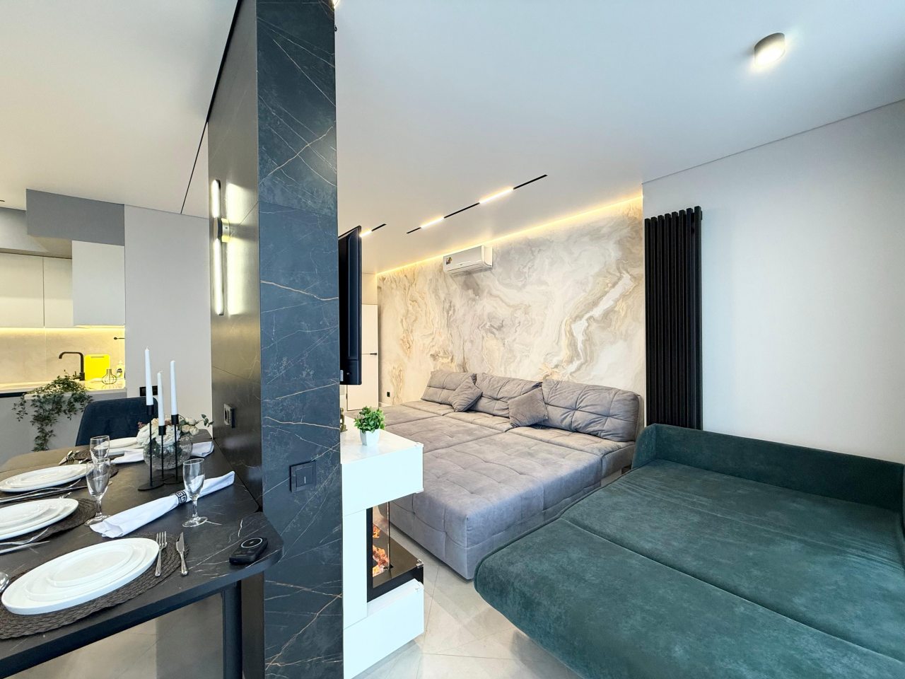 Апартаменты (Просторные с камином), Апартаменты Уютные в Анненках