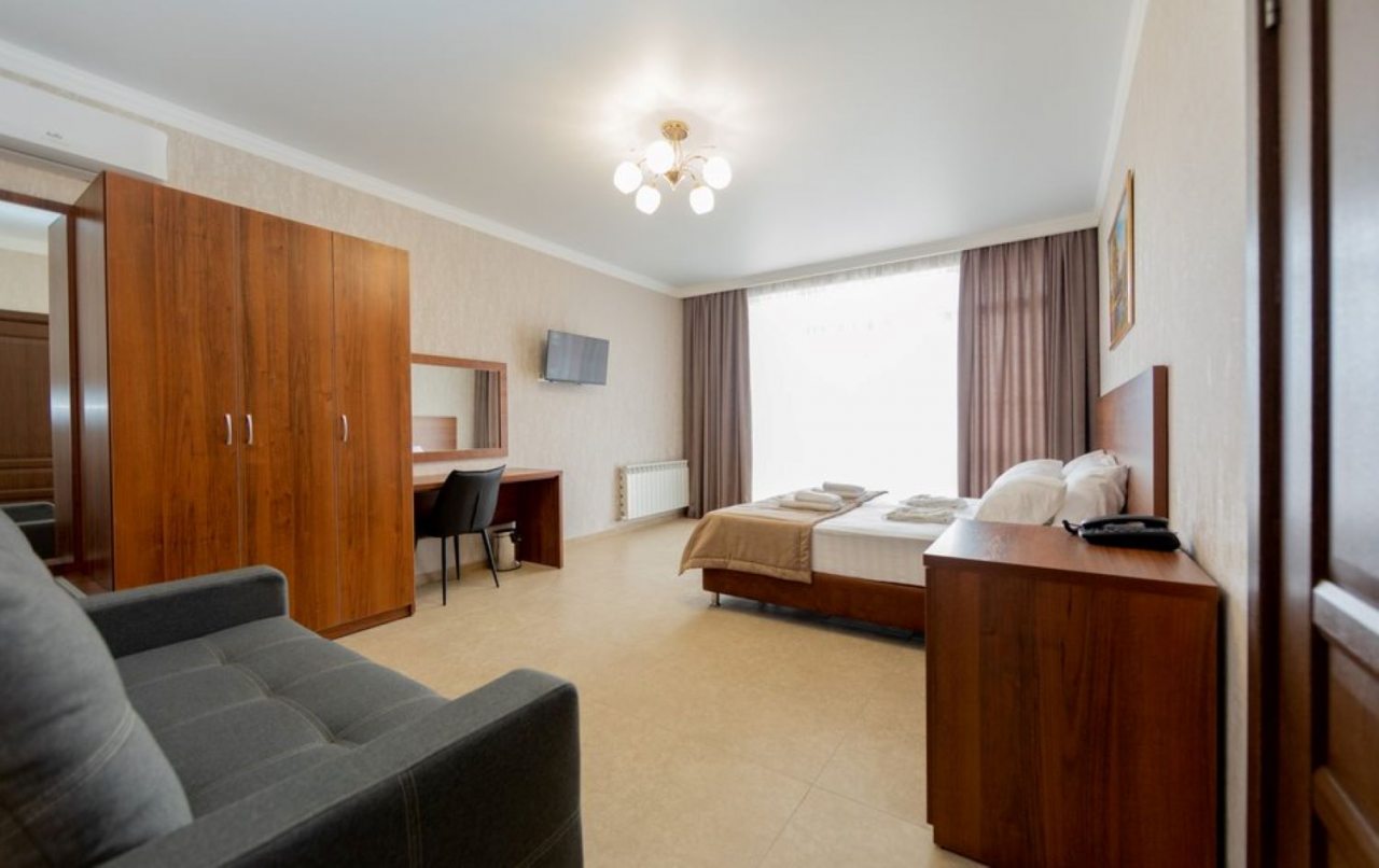 Двухместный (Семейный номер с балконом), Гостевой дом Джанго