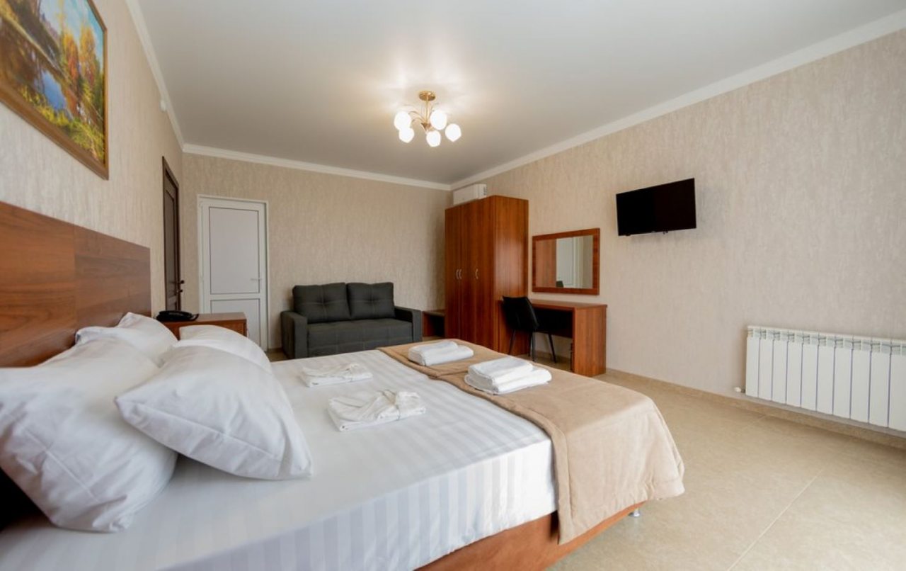 Двухместный (Семейный номер с балконом), Гостевой дом Джанго