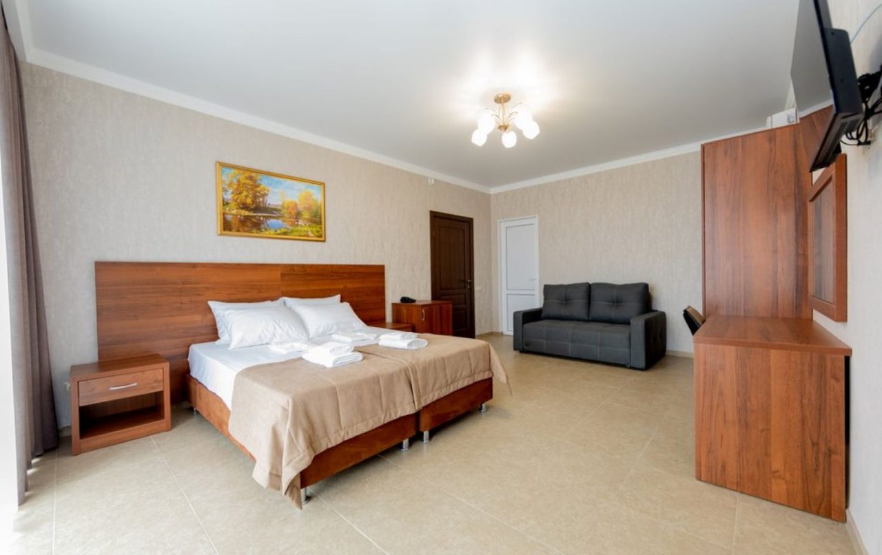 Двухместный (Семейный номер с балконом), Гостевой дом Джанго