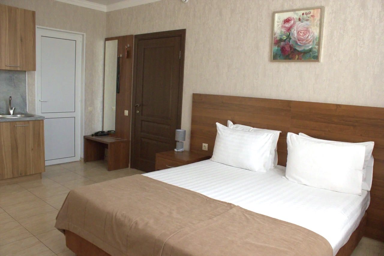 Студио (Студио с кухней и балконом), Гостевой дом Джанго