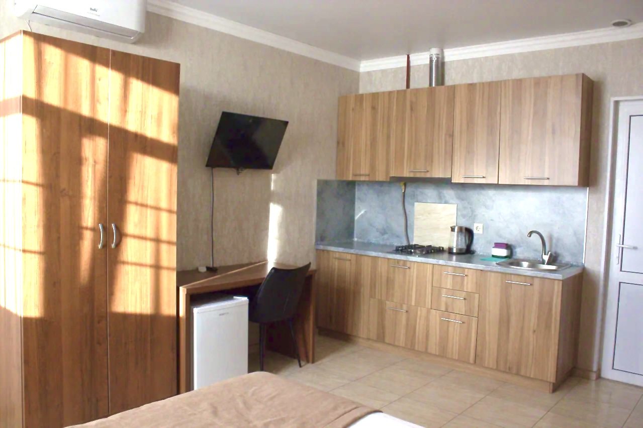 Студио (Студио с кухней и балконом), Гостевой дом Джанго