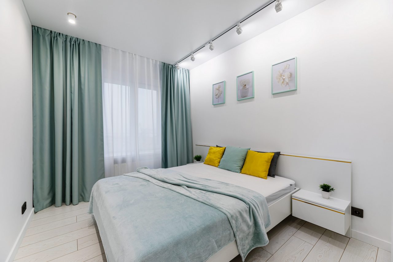 Люкс (Четырёхместная 2ух комнатная квартира), Апартаменты Мятный комфорт