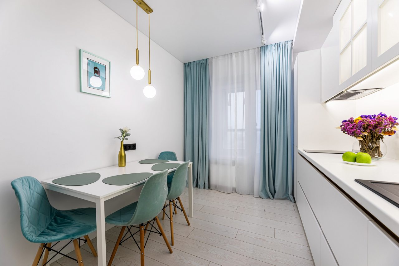 Люкс (Четырёхместная 2ух комнатная квартира), Апартаменты Мятный комфорт